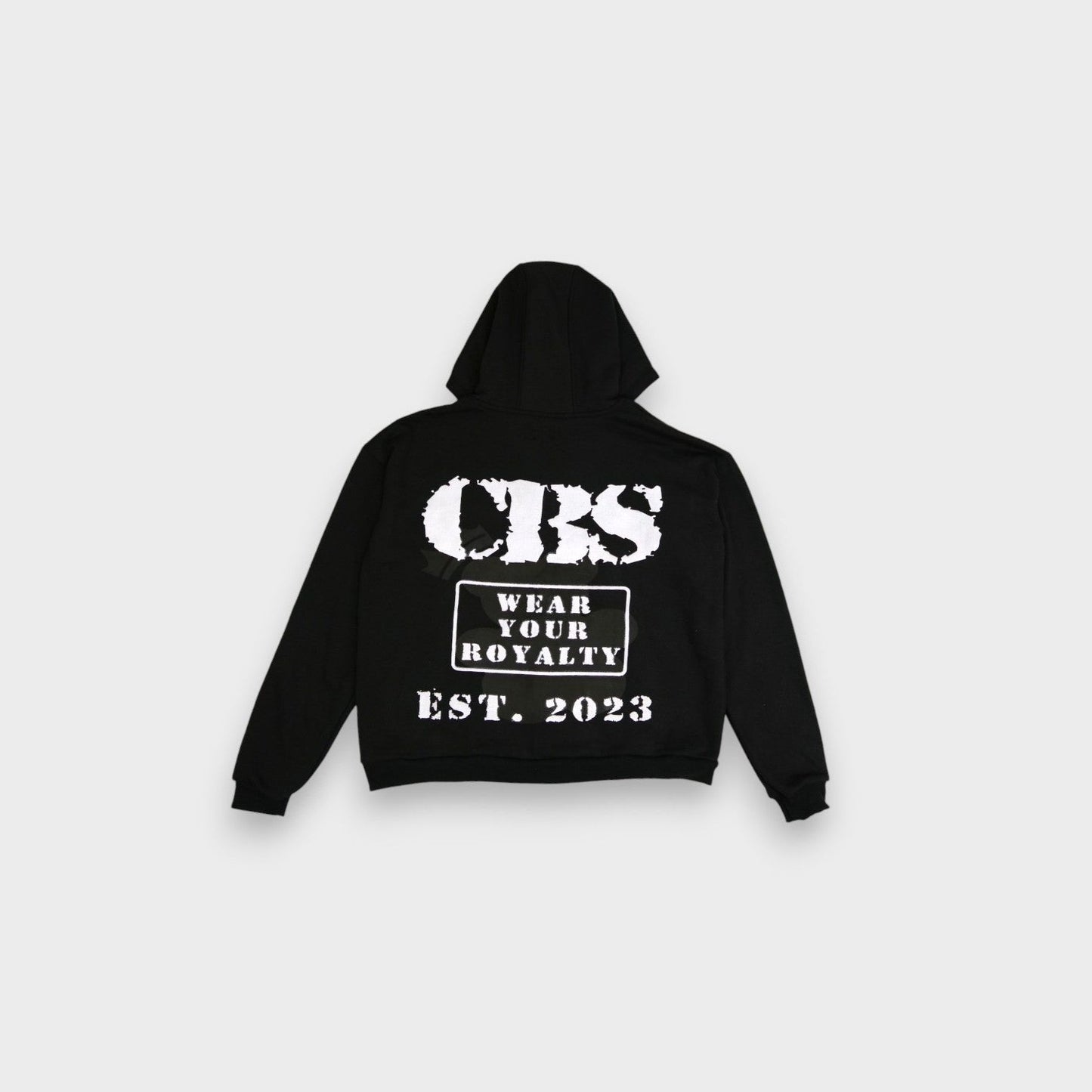 CBS Black Zip-Up