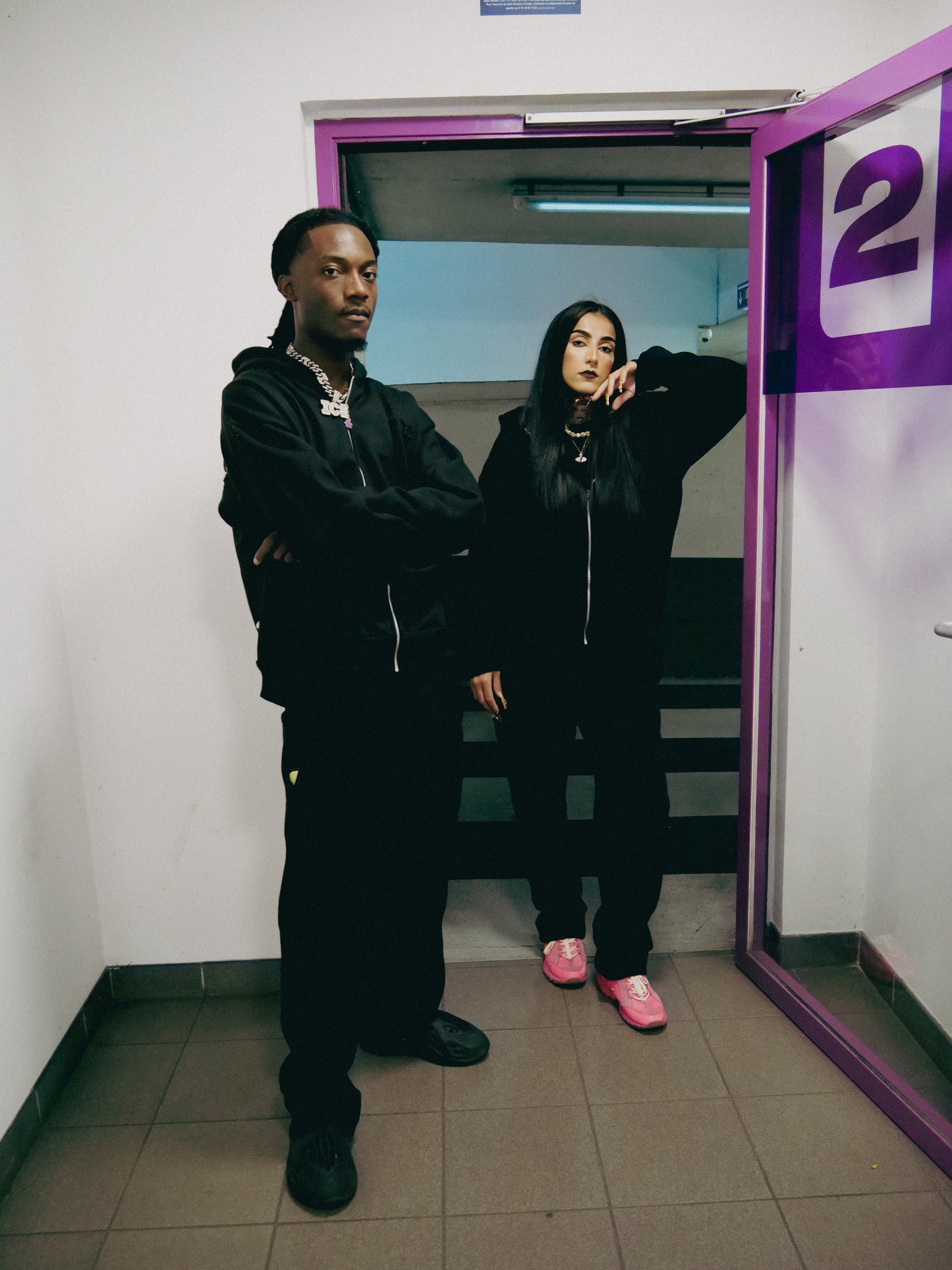 CBS Black Sweatpants