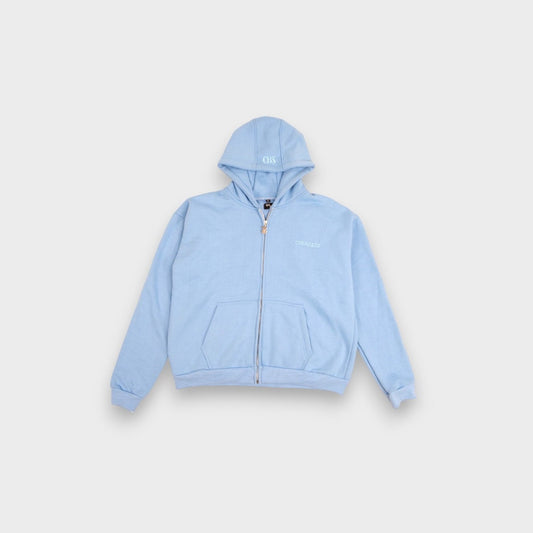 CBS Blue Zip Up